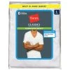 HANES Men's Classics Comfortsoft Tagless V-Neck Tees, 6-Pack -trucker hat shop 1327207 101 main