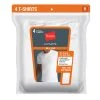 HANES Men's Ultimate Slim Fit Crew Neck Tees 4-Pack