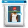 HANES Men's Classics ComfortSoft Tanks, 3-Pack