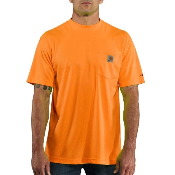 CARHARTT Men's Force Color Enhanced Short-Sleeve T-Shirt 3 CARHARTT Men's Force Color Enhanced Short-Sleeve T-Shirt