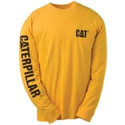 CAT Men's Trademark Banner Tee