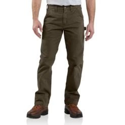 CARHARTT Men's Washed Twill Relaxed Fit Work Pants