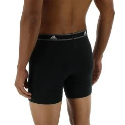 ADIDAS Men's Relaxed Performance Stretch Cotton Boxer Briefs, 2 Pack 7 ADIDAS Men's Relaxed Performance Stretch Cotton Boxer Briefs, 2 Pack -trucker hat shop 2025876 001 alt2