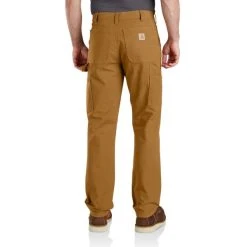 CARHARTT Men's Rugged Flex Relaxed Fit Duck Dungaree Work Pants -trucker hat shop 2048534 205 alt3