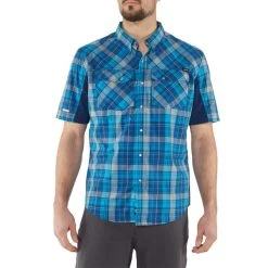NRS Men's Guide Short-Sleeve Shirt -trucker hat shop 2050544 408 alt3