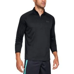 UNDER ARMOUR Men's UA Tech Half-Zip Pullover -trucker hat shop 2050699 005 alt2