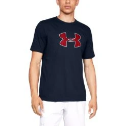 UNDER ARMOUR Men's UA Big Logo Short-Sleeve Tee -trucker hat shop 2051314 404 alt2