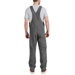 CARHARTT Men's Rugged Flex Rigby Bib Overalls -trucker hat shop 2054690 003 alt1