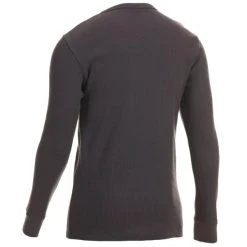 Eastern Mountain Sports EMS Men's Rowan Waffle Long-Sleeve Henley -trucker hat shop 2055145 003 alt1