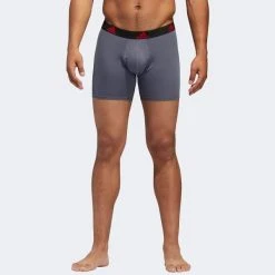 ADIDAS Men's Stretch Climalite Boxers, 3-Pack -trucker hat shop 2056065 607 alt11