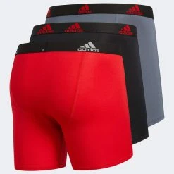 ADIDAS Men's Stretch Climalite Boxers, 3-Pack -trucker hat shop 2056065 607 alt2