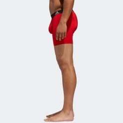 ADIDAS Men's Stretch Climalite Boxers, 3-Pack -trucker hat shop 2056065 607 alt5