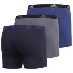 ADIDAS Men's Performance Stretch Cotton Boxers, 3-Pack 18 ADIDAS Men's Performance Stretch Cotton Boxers, 3-Pack -trucker hat shop 2056066 408 alt2