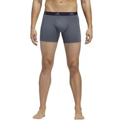 ADIDAS Men's Performance Stretch Cotton Boxers, 3-Pack 20 ADIDAS Men's Performance Stretch Cotton Boxers, 3-Pack -trucker hat shop 2056066 408 alt4