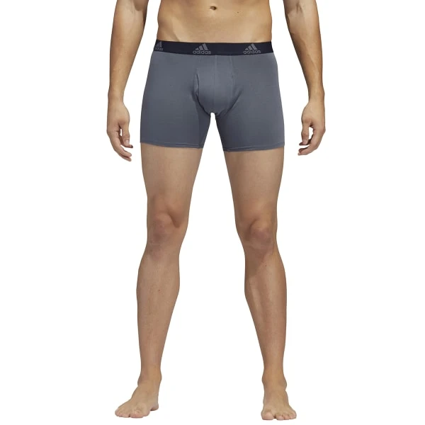 ADIDAS Men's Performance Stretch Cotton Boxers, 3-Pack 9 ADIDAS Men's Performance Stretch Cotton Boxers, 3-Pack - Image 7