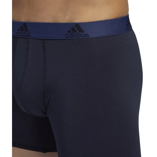 ADIDAS Men's Performance Stretch Cotton Boxers, 3-Pack 14 ADIDAS Men's Performance Stretch Cotton Boxers, 3-Pack - Image 12