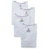 HANES Men's ComfortBlend V-Neck Undershirts, 4-Pack