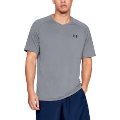 UNDER ARMOUR Men's UA Tech 2.0 V-Neck Tee -trucker hat shop 2056292 006 alt2