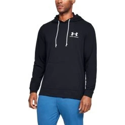 UNDER ARMOUR Men’s Sportstyle Terry Hoodie -trucker hat shop 2056309 001 alt2
