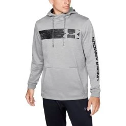 UNDER ARMOUR Men' Bar Logo Pullover Hoodie -trucker hat shop 2060354 004 alt2