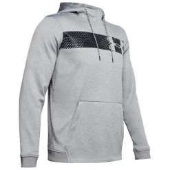UNDER ARMOUR Men' Bar Logo Pullover Hoodie