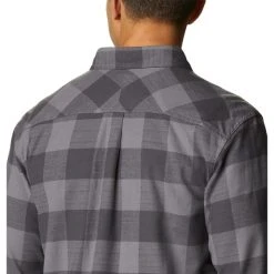 COLUMBIA Men's Flare Gun Stretch Flannel Shirt -trucker hat shop 2060713 003 alt4