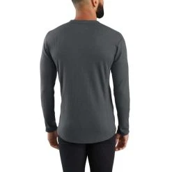 CARHARTT Men's Base Force Midweight Classic Henley Shirt 7 CARHARTT Men's Base Force Midweight Classic Henley Shirt -trucker hat shop 2061013 004 alt2