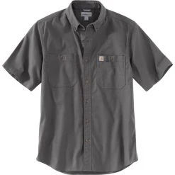CARHARTT Men's Flex Rigby Short-Sleeve Work Shirt