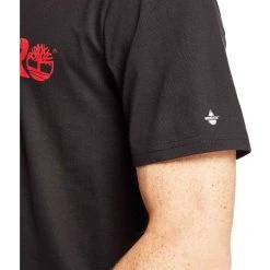 TIMBERLAND PRO Men's Short-Sleeve A1V9M Base Plate Logo Tee -trucker hat shop 2067237 001 alt4