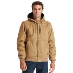 TIMBERLAND PRO Men's Gritman Lined Hooded Jacket 17 TIMBERLAND PRO Men's Gritman Lined Hooded Jacket -trucker hat shop 2070112 205 alt1