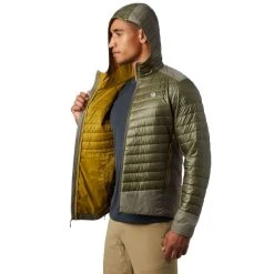 MOUNTAIN HARDWEAR Men's Ghost Shadow Hoodie -trucker hat shop 2071147 314 alt2