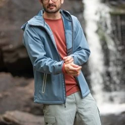 Eastern Mountain Sports EMS Men's Clipper Soft Shell Jacket -trucker hat shop 2071191 406 alt5