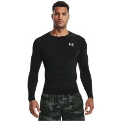 UNDER ARMOUR Men's HeatGear Armour Long Sleeve Shirt -trucker hat shop 2072786 001 alt2