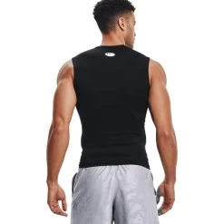 UNDER ARMOUR Men's HeatGear Armour Sleeveless Shirt -trucker hat shop 2072828 001 alt3