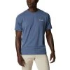 COLUMBIA Men's Tech Trail Short Sleeve Graphic Tee -trucker hat shop 2072941 403 main