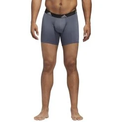 ADIDAS Men's Performance Boxer Briefs, 3 Pack -trucker hat shop 2073642 031 alt3