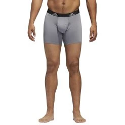 ADIDAS Men's Performance Boxer Briefs, 3 Pack -trucker hat shop 2073642 031 alt5
