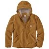 CARHARTT Men's Washed Duck Sherpa-Lined Jacket