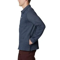 COLUMBIA Men's Great Hart Mountain Shirt Jacket -trucker hat shop 2074793 402 alt2