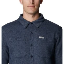COLUMBIA Men's Great Hart Mountain Shirt Jacket -trucker hat shop 2074793 402 alt5