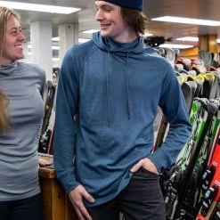 Eastern Mountain Sports EMS Men's Traveler Merino Wool Hoodie -trucker hat shop 2074907 007 alt4