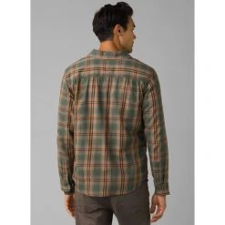 PRANA Men's Dolberg Flannel Shirt -trucker hat shop 2075209 315 alt2