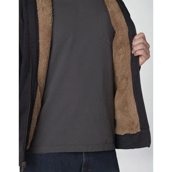 DICKIES Men's Sherpa Lined Full Zip Fleece Hoodie 6 DICKIES Men's Sherpa Lined Full Zip Fleece Hoodie - Image 4