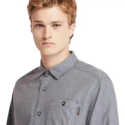 TIMBERLAND PRO Men's Woodfort Flannel Workshirt 13 TIMBERLAND PRO Men's Woodfort Flannel Workshirt -trucker hat shop 2076154 003 alt4