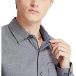 TIMBERLAND PRO Men's Woodfort Flannel Workshirt 14 TIMBERLAND PRO Men's Woodfort Flannel Workshirt -trucker hat shop 2076154 003 alt5
