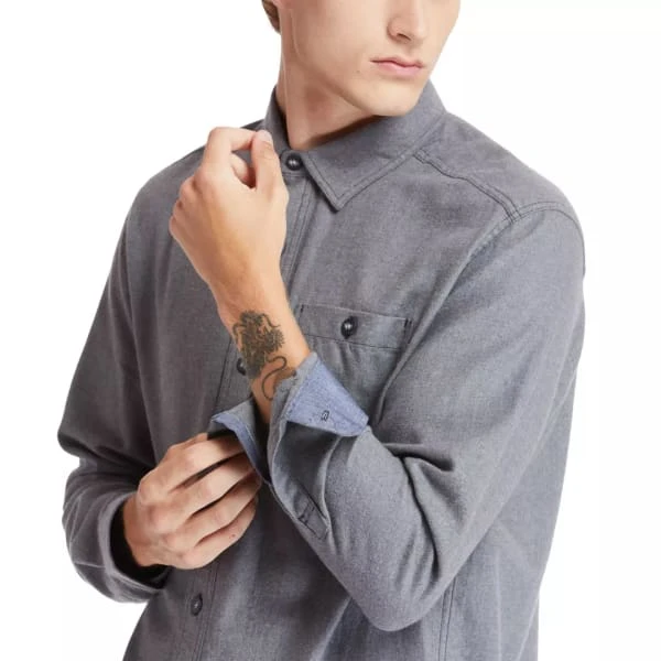 TIMBERLAND PRO Men's Woodfort Flannel Workshirt 9 TIMBERLAND PRO Men's Woodfort Flannel Workshirt - Image 7