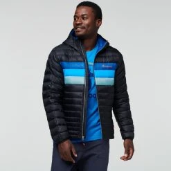COTOPAXI Men's Fuego Hooded Down Jacket -trucker hat shop 2076459 010 alt5