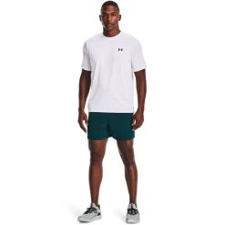 UNDER ARMOUR Men's UA Training Vent 2.0 Short Sleeve Tee -trucker hat shop 2076955 101 alt5