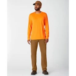 DICKIES Men's Fleece Lined Duck Carpenter Pants -trucker hat shop 2077537 201 alt2