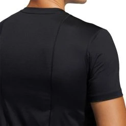 ADIDAS Men's Techfit Fitted Short Sleeve Tee -trucker hat shop 2078055 001 alt5